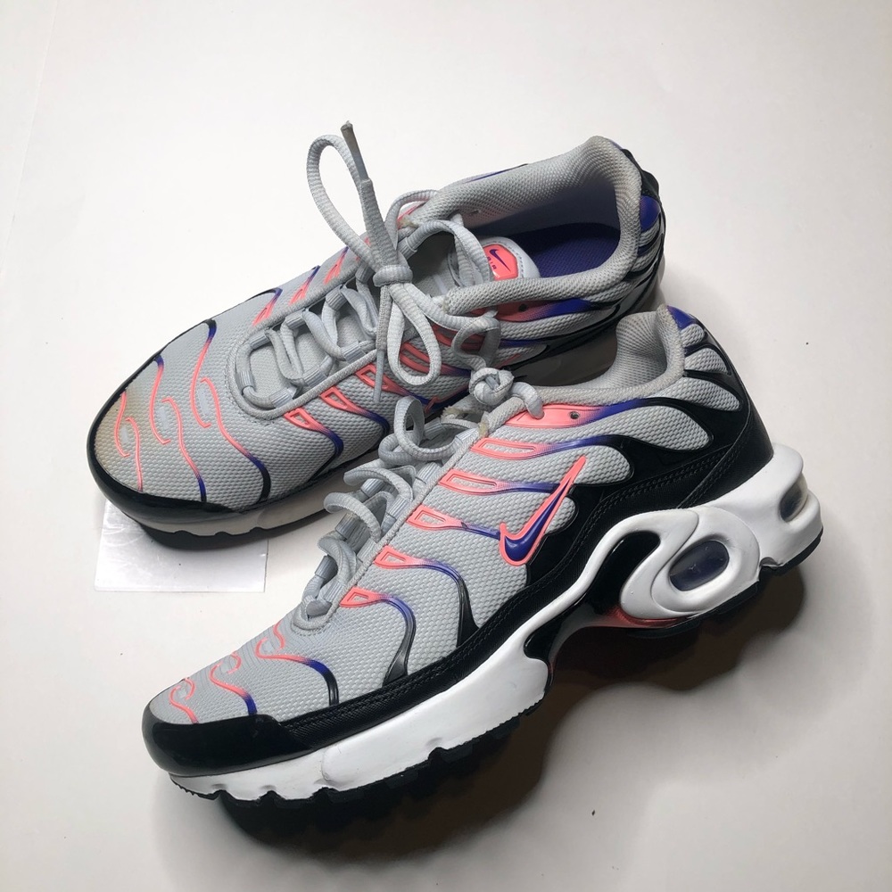 Nike Air Max Plus Tn Gs Platinum Violet Lava